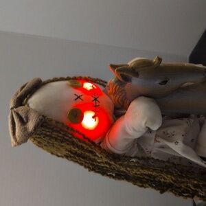 Scary Doll on Rocking Horse, Sings And Rocks Creepy, Ring Around The Rosie Song